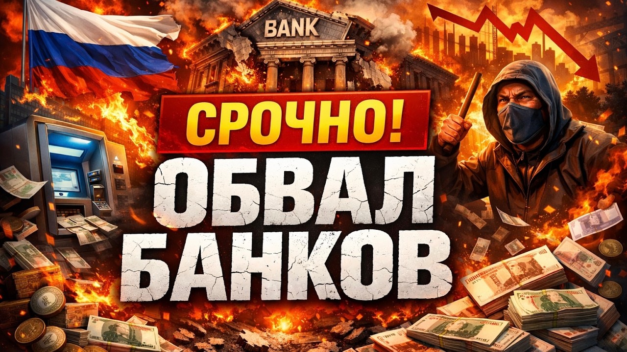 ❗Началось! Банкопад в России: весной все рухнет. В регионах пахнет бунтом