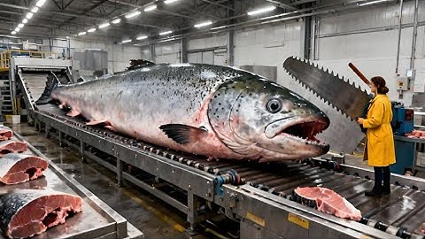 Inside the Salmon Farm & Processing Plant: From Hatchery to Premium Fillet (Full Process)