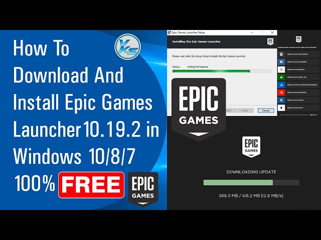 How to download and install Epic Games Launcher on Windows? - GeeksforGeeks