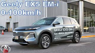 Geely EX5 EM-i - Eficiencia y comodidad (0-100km/h y Frenado)