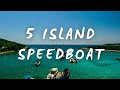 5 island speed boat  blue cave croatia