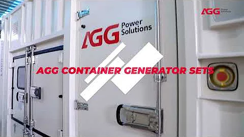 Scania Powered AGG Container Generator Sets for A Project