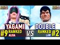 T8 🔥 YAGAMI (#9 Ranked Alisa) vs DOUBLE (#2 Ranked Law) 🔥 Tekken 8 High Level Gameplay