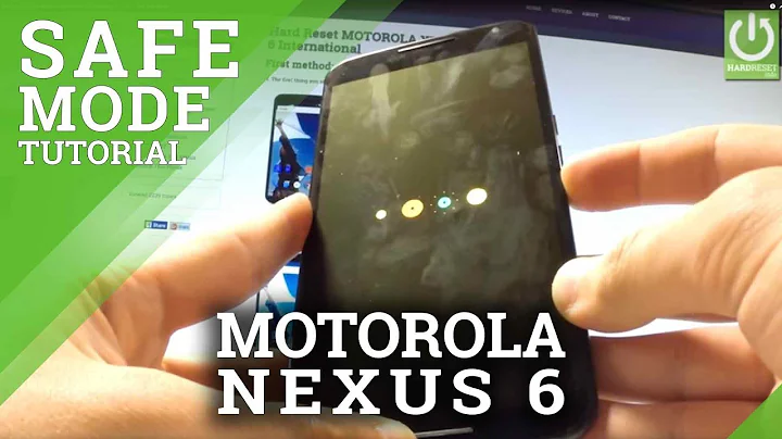 How to enter Safe Mode in MOTOROLA XT1100 Nexus 6 - Enter / Quit Safe Mode