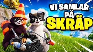 VI ÄR SMÅ TVÄTTBJÖRNAR SOM ÄLSKAR SKRÄP!
