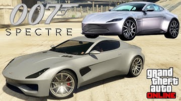 GTA 5 - Movie Build - JAMES BOND SPECTRE Aston Martin DB10 - Dewbauchee Specter Customization