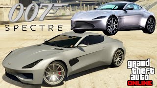 GTA 5  Movie Build  JAMES BOND SPECTRE Aston Martin DB10  Dewbauchee Specter Customization