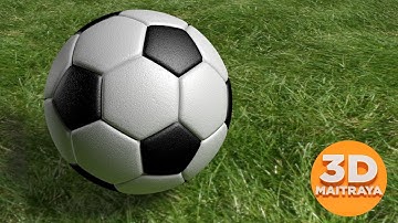 Master 3D Modeling: Soccer Ball in 3ds Max | Realistic 3D Football Design Tutorial | Easy Tutorial
