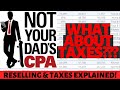 Reselling & TAXES Explained by e-Commerce CPA | Live Q&A w/ Mark Tew (NotYourDadsCPA)