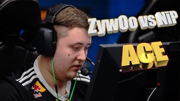 CS:GO PRO MOMENTS: Vitality ZywOo vs NiP (ACE) | ESL One: Road to Rio - Europe