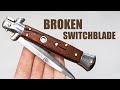 Italian Stiletto Switchblade Knife Restoration