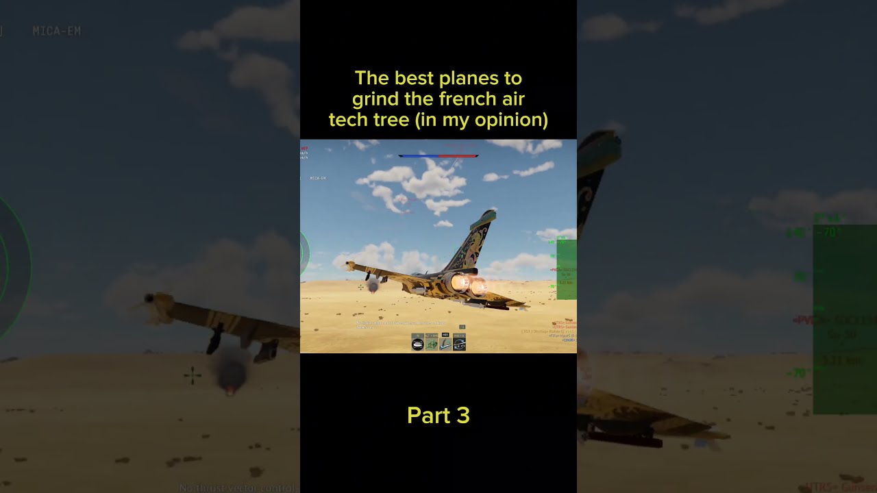 The best planes to grind the french air techtree in my opinion (part 3) 