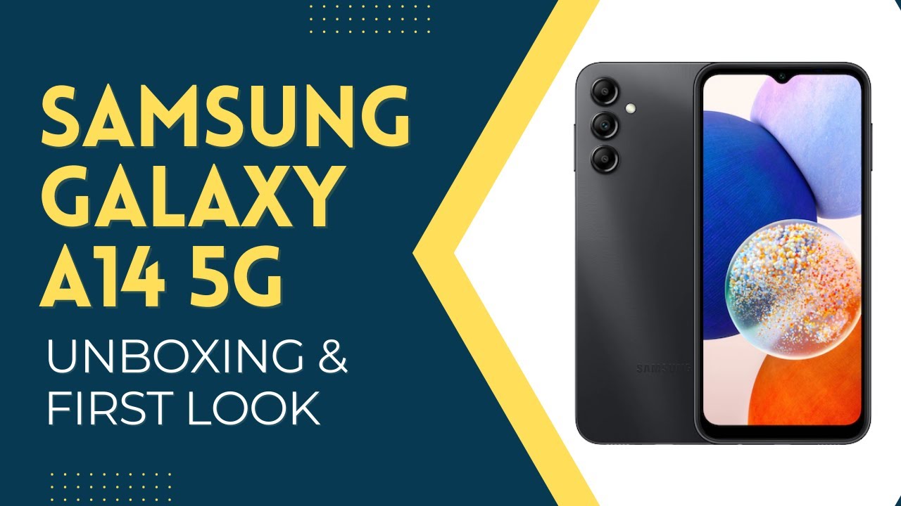 Samsung Galaxy A14 5G Unboxing & First Impressions! 