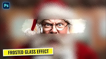 Realistic Frosted Glass Effect in Photoshop (Easy Tutorial)