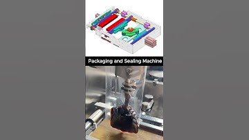 Packaging and Sealing Machine #mechanism #mechanic #engineering #solidworks #fusion360 #3dcad