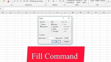 Quickly Fill Series of Numbers in a Few Seconds    Using Fill Command - Excel Tips