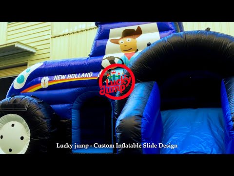 Adventure Monster Truck Bounce House for Outdoor Events