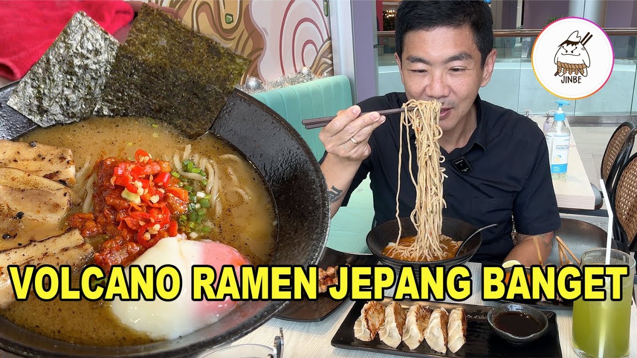 Volcano Ramen Rice Volcano Ramen Yang Jepang Banget Di Jinbe Hublife - YouTube