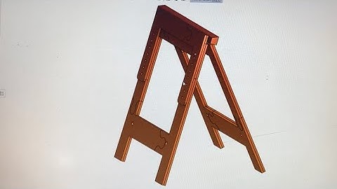 #004 Trestles Part 1 - (building adjustable wooden trestles on my Avid CNC router. Plywood, table)