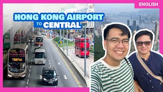 HONG KONG AIRPORT to CENTRAL (City Center): Bus vs Airport Express Train? • The Poor Traveler