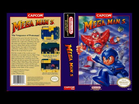 NES/DENDY/FAMICOM - Mega Man 5 - Прохождение (Fist run) 7/ Mega Man 6 (Fist run)
