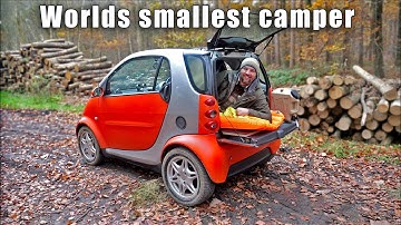 Rainy Night in the Worlds Smallest Camper