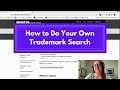 How to Do Your Own Trademark Search | Trademark Search Without an Attorney | DIY Trademark