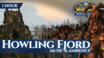 Howling Fjord - Music & Ambience (1 hour, 4K, World of Warcraft Wrath of the Lich King)