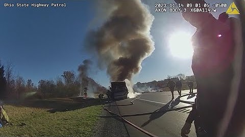 New video released from deadly bus crash in Licking County