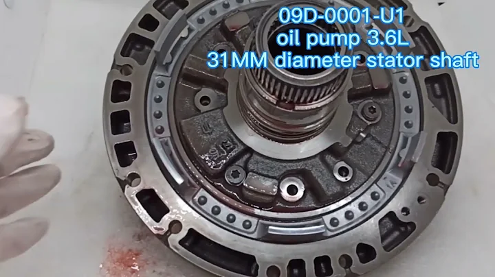 09D TR60SN  Oil pump 3.6L For VW 31MM diameter stator shaft(inside torque converter)  09D-0001-U1