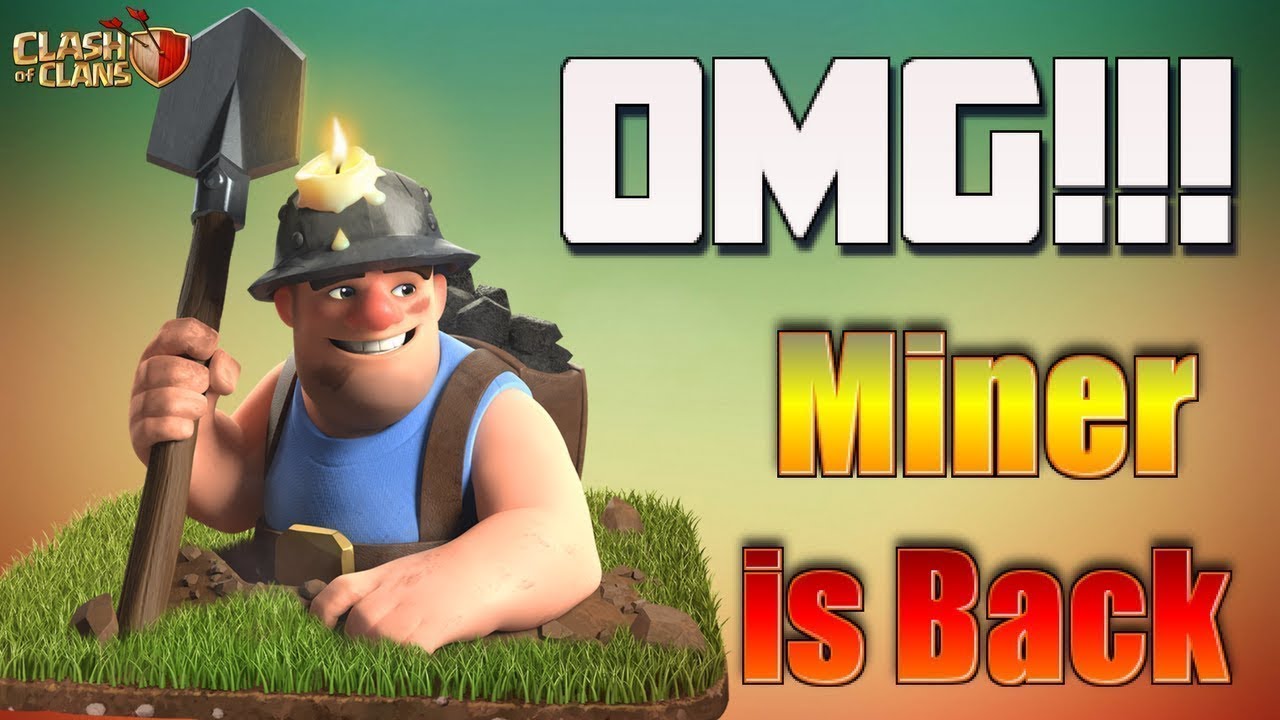 TH10 Miner attack strategy Mass miner 3 star strategy Clash of