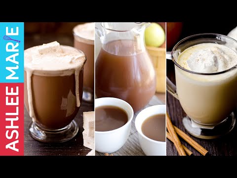 3-warm-fall-drink-recipes---hot-chocolate,-warm-pumpkin-pie-drink-and-homemade-apple-cider