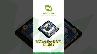 High-Res 240×240 IPS Display,I2C Capacitive Touch Control,Built‑in Voltage Translator#waveshare