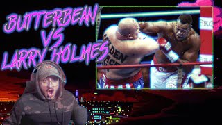 58 YR OLD LARRY HOLMES SCHOOLS BUTTERBEAN (REACTION)