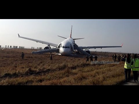 Turkish Airlines Crashes on Landing in Kathmandu, Nepal 1