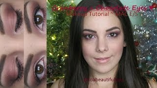Cranberry + Chocolate Eyes ♥ MAKEUP TUTORIAL ~ MAC E/S
