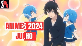 NOVOS ANIMES DE JULHO DE 2024 | Mini Guia da Temporada