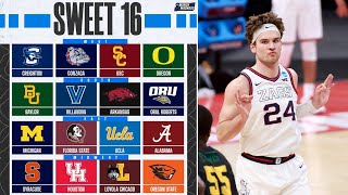 The 2021 Sweet 16 ranked top to bottom