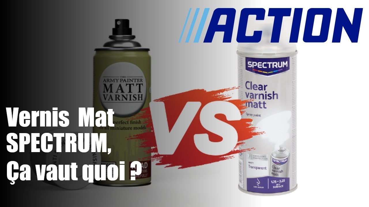 Vernis mat Spectrum de chez Action, ça vaut quoi?