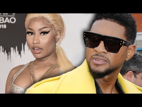 Nicki Minaj Fans Slam Usher Over Lil Kim Comparisons