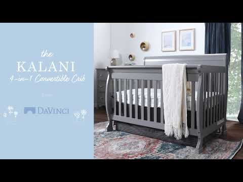 DaVinci Kalani 4 in 1 Convertible Crib Product Video