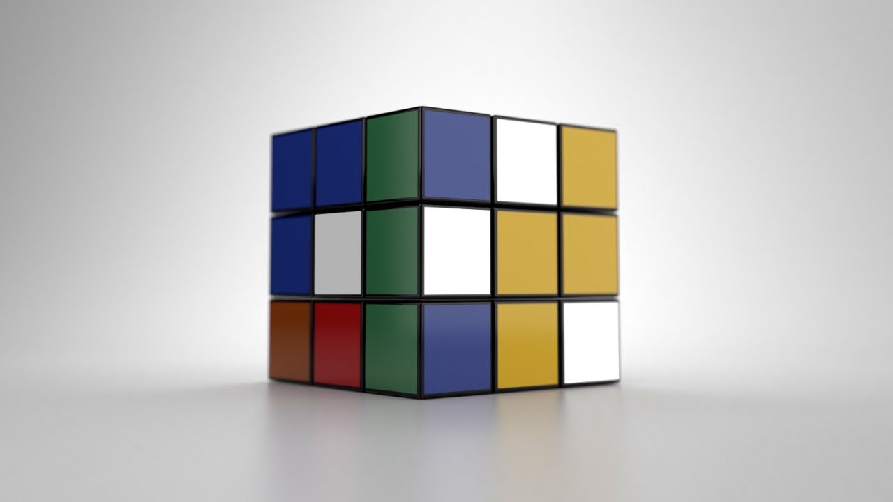 Rubik S Cube Logo Reveal Youtube