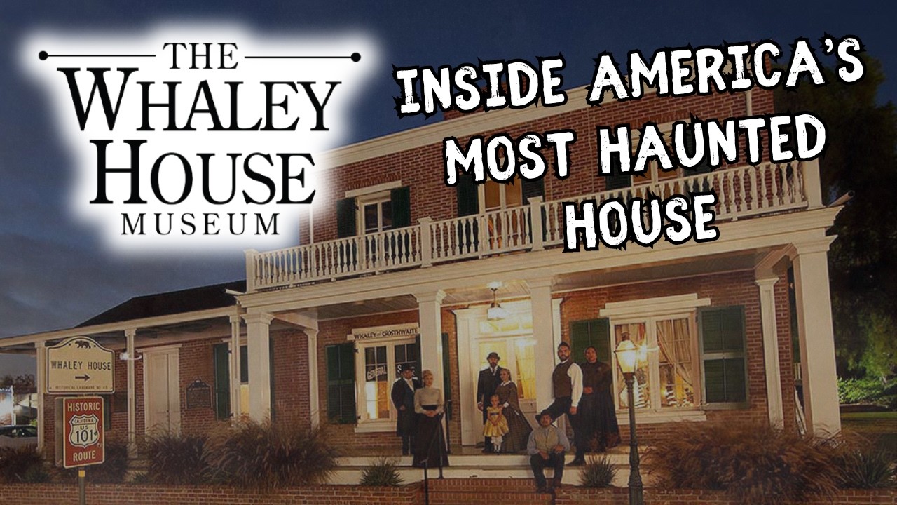 Внутри самого дома с привидениями в Америке | Дом Уэйли после наступления темноты 🌙