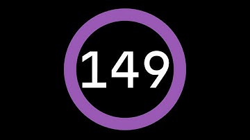 149-Second Countdown Timer - Dark Background + Circular Progress Bar + Ending Sound