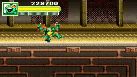 Teenage Mutant Ninja Turtles - Part 6 - Michelangelo ( Gameboy Advance )