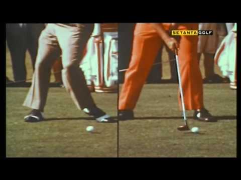 Gay Brewer and Billy Casper: Footwork and Hip Slant