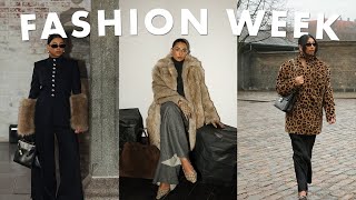 COPENHAGEN FASHION WEEK VLOG 2024 | MATCHES luxury haul + Fall/winter shows and trends