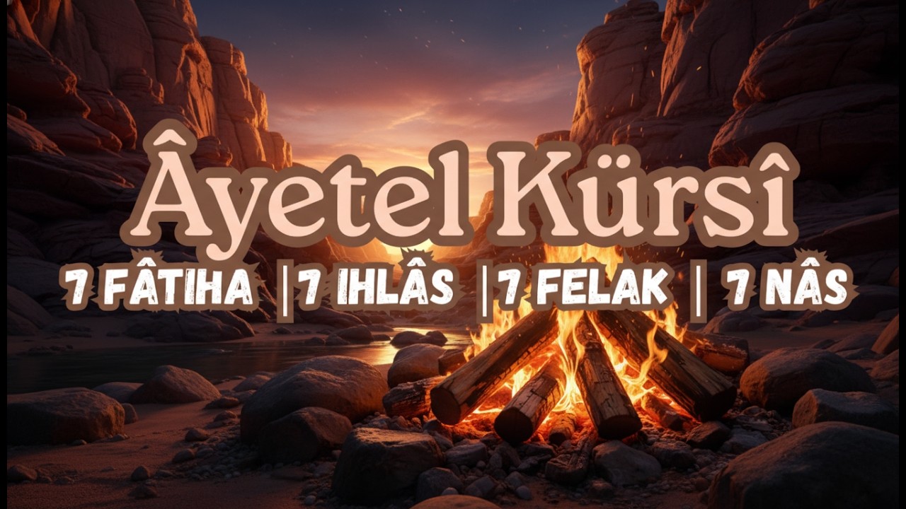 Nazar ve Büyüye Karşı Güçlü Rukye | 7 İhlas • 7 Ayetel Kürsi • 7 Fatiha