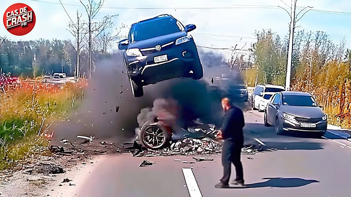 85 Moments fous d'accidents de voiture : Idiots au volant et karma instantané capturé en vidéo