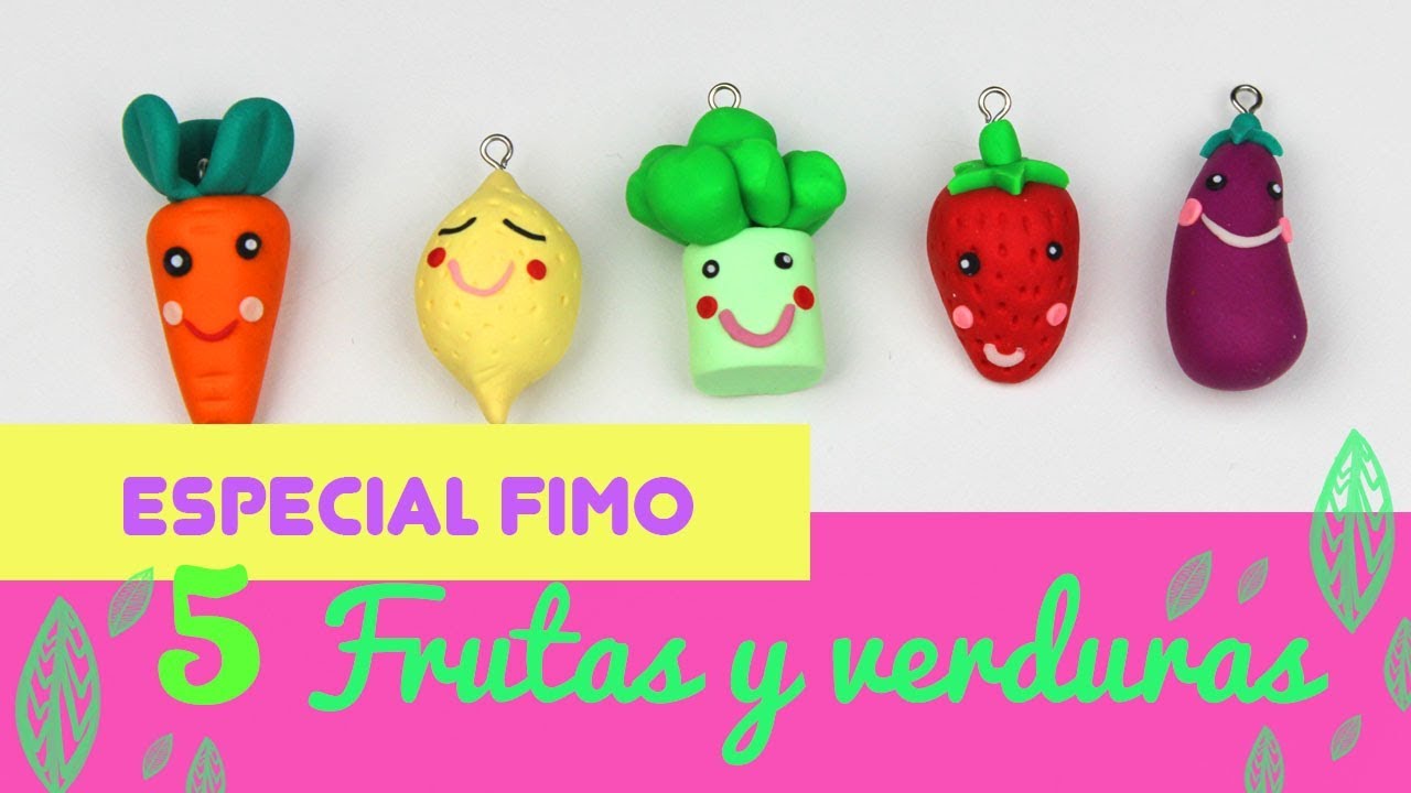 5 Ideas De Frutas Y Verduras De Fimo Kawaii Frutas Y Verduras De Arcilla Polimérica
